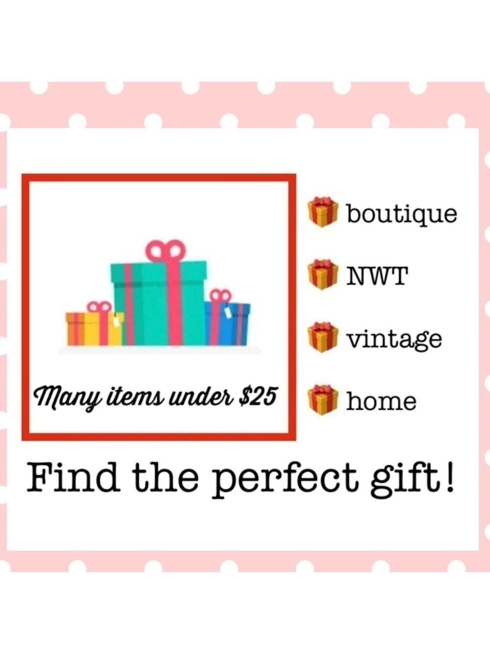 Many gifts $25 and under